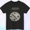 Ретро Редкая 1990 Anthrax Persistence Of Time Унисекс Футболка S-5XL Унисекс Футболка
