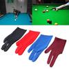 Leopard Fitness Gloves Snooker Billiard Gloves Letter Three Finger Billiard Gloves Left Hand Gloves