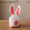 10PCS Gifts Storage Pocket Party Supplies Rabbit Cookie Bags Biscuit Package Easter Rabbit Candy Bag