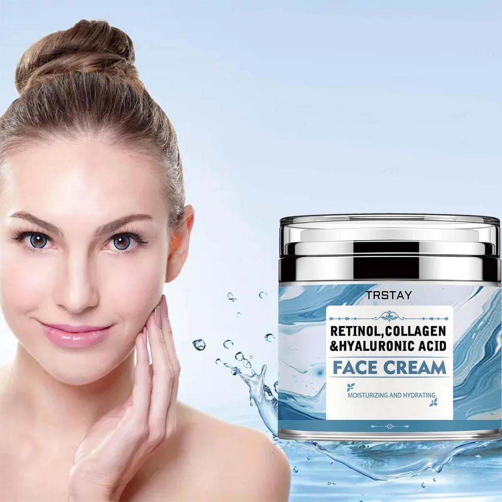 Контроль жирности кожи, антивозрастной, антисахарная, укрепляющая, сужающая поры, коллагеновый крем для лица, увлажняющий и восстанавливающий крем для лица