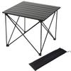 CARBABY Outdoor Camping Folding Roll Made of Compact Mountain Включает специальную сумку для хранения Стол, Стол, Стол, Стол, Алюминий, Легкий,
