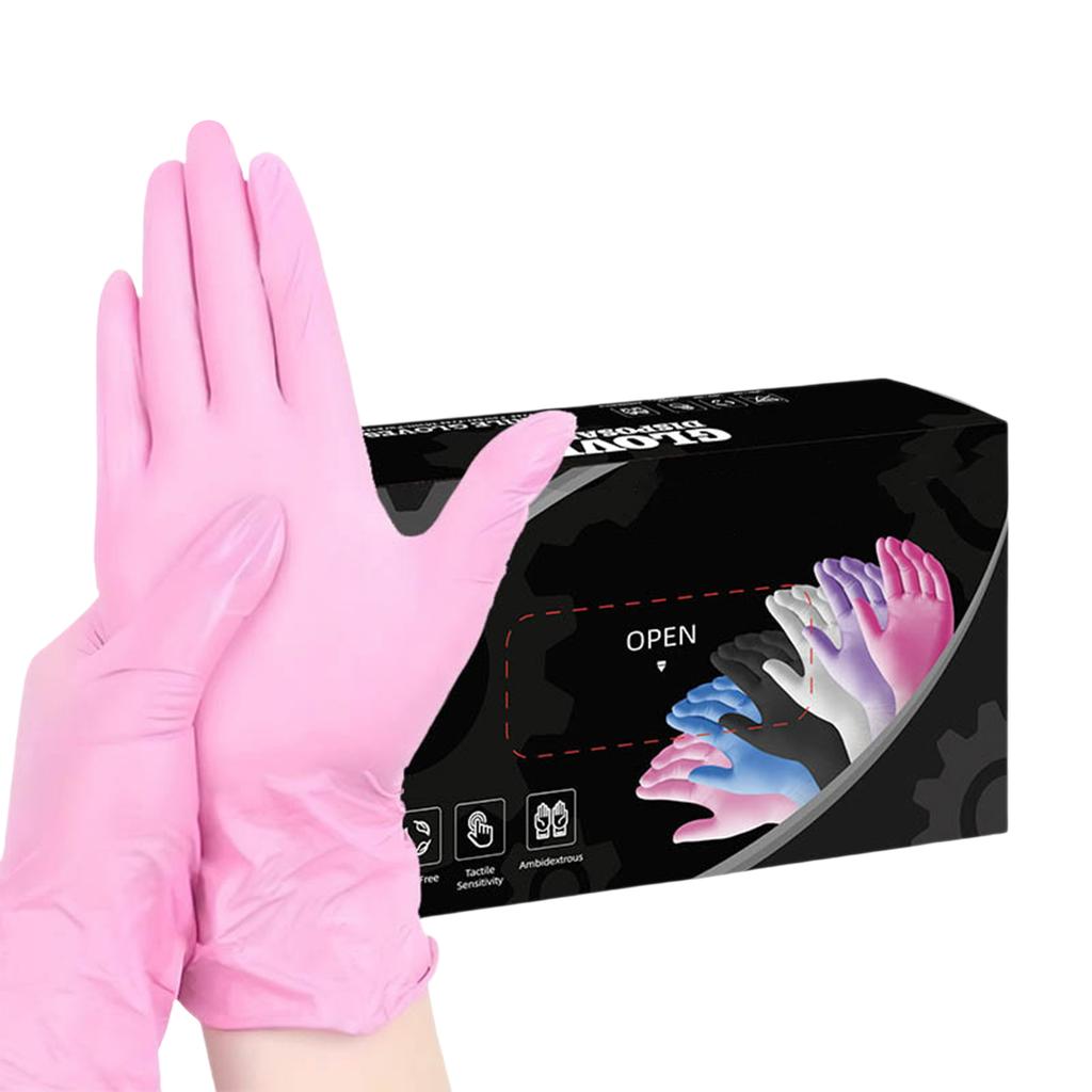 Nitrile Disposable Gloves 3.5MIL-4MIL 4 Size