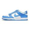 Dunk Low GS University Blue Детские кроссовки Белые CW1590-103