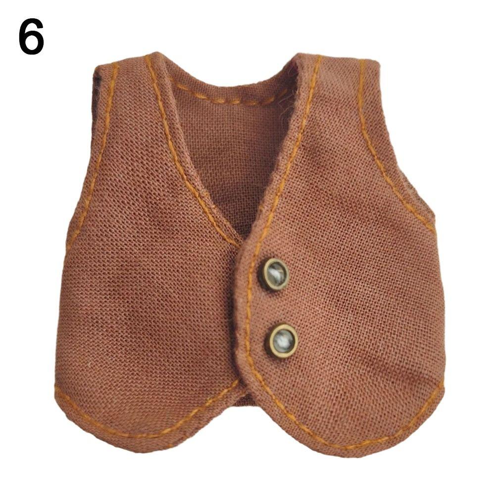 Boys Girls YMY Doll Clothes Casual Wear Doll Shirts New Vest Tops 1/11 ob11 dolls/1/12 Bjd Doll