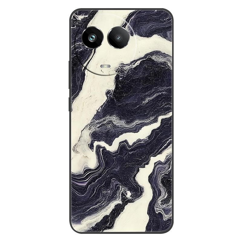 Для Realme 11 11X 5G Чехол Мраморный Мягкий Матовый Силиконовый Задняя Крышка Для Realme C67 5G V50 V50S Narzo 60X Полный Чехол Для Телефона Coque Fundas