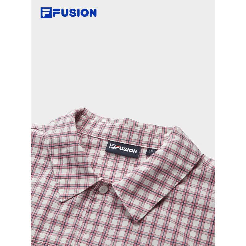 Fila Плетеная рубашка FUSION в клетку
