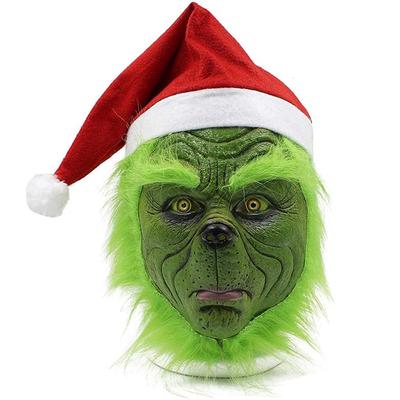 The Green Monster Mask Рождественская зеленая маска для лица для взрослых и детей