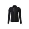 Fila Athletics Golf Outdoor Sports Logo Solid Color Knitted Long Sleeve Jacket Men Jackets Deep-Black A11M235502F-BK
