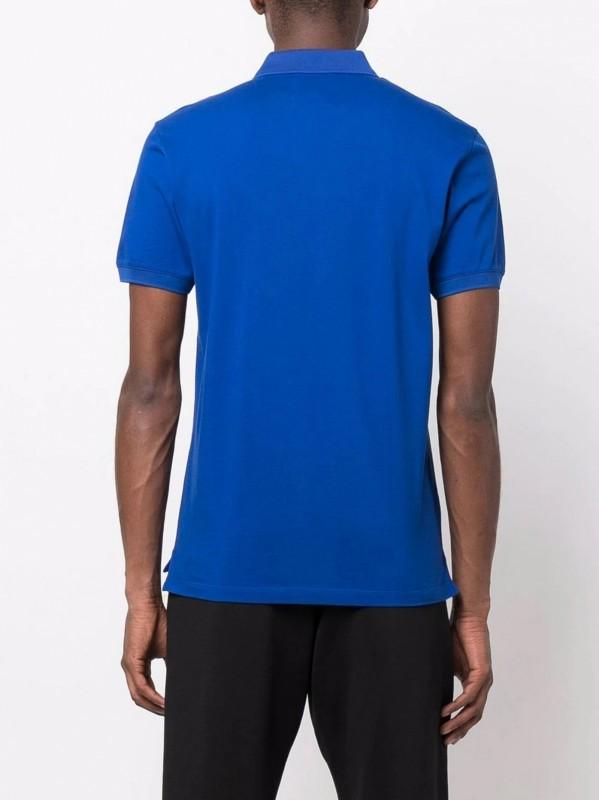 Поло Emporio Armani Итальянский Бренд BLU - Размер: XXXL