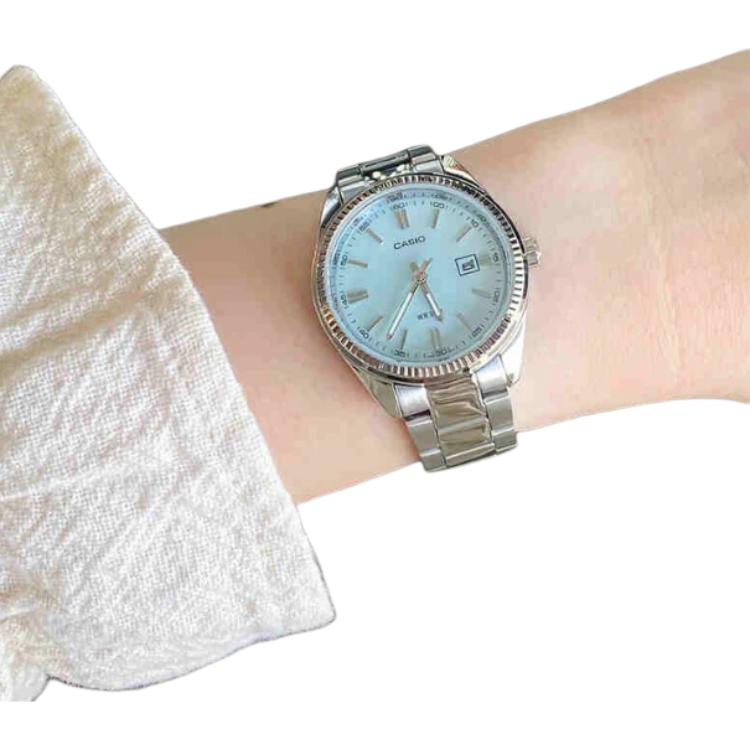 Casio Унисекс Стандартная Серия Цвет Перламутр Часы LTP-1302DS-2AV LTP-1302DS-2AV
