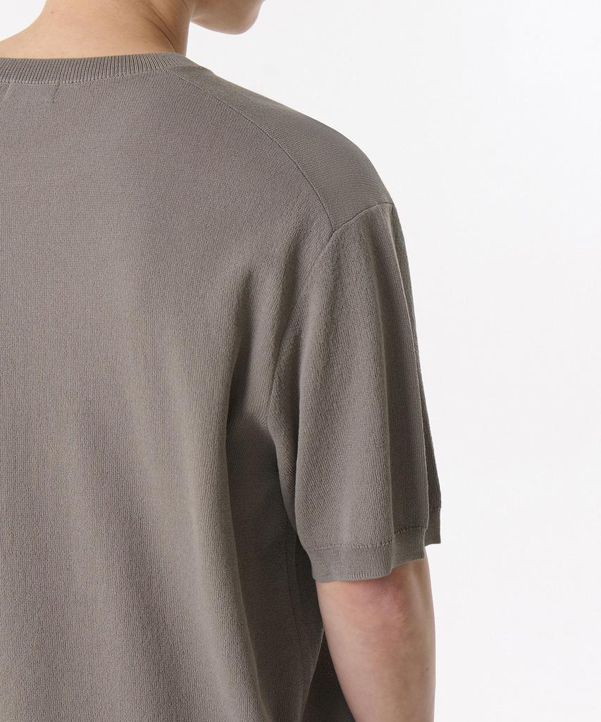 MUSINSA STANDARD Cool Touch Crew Neck Short Sleeve Knit [Mushroom]