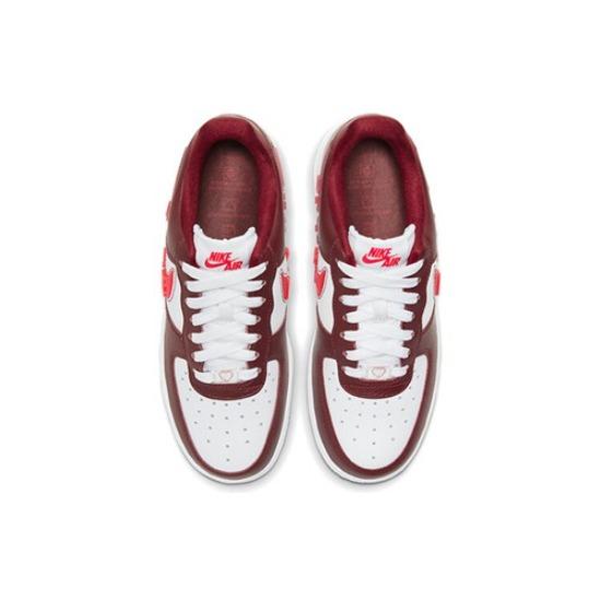 Nike Air Force 1 Low Темно-красный/Красный/Белый - CV8482-600