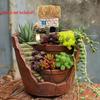Office 1pc House Flower Pots Green  Plants Planter Bonsai Pot Succulent Flower Basket Sky Garden