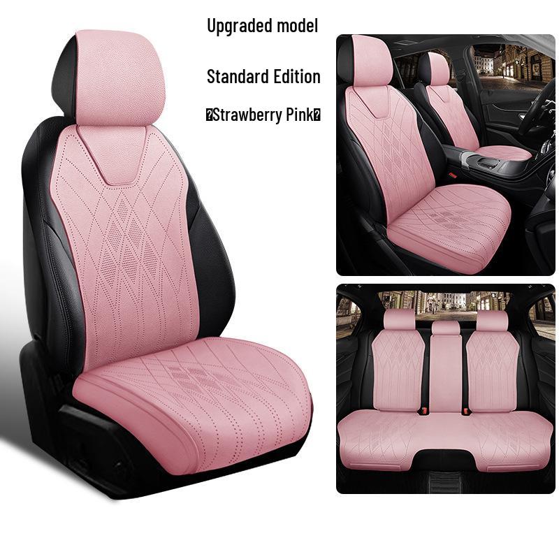 Чехлы на сиденья Geely Binyue CVT/DCT - Версии Super Energy и Dragon Soaring; Кожаные подушки.