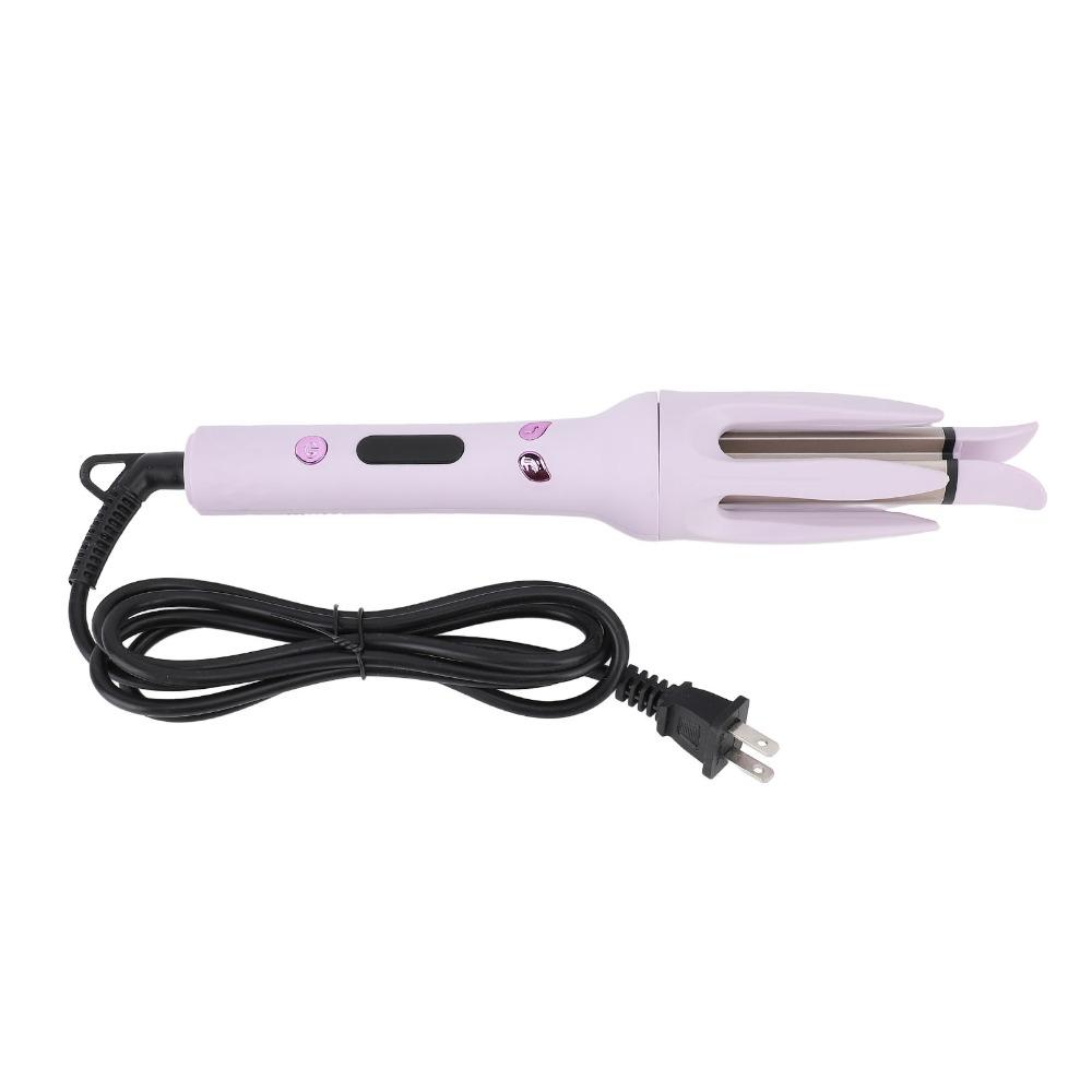 Portable Auto Hair Curler Adjustable Temperature Rotating Curling Iron For Salon Styling