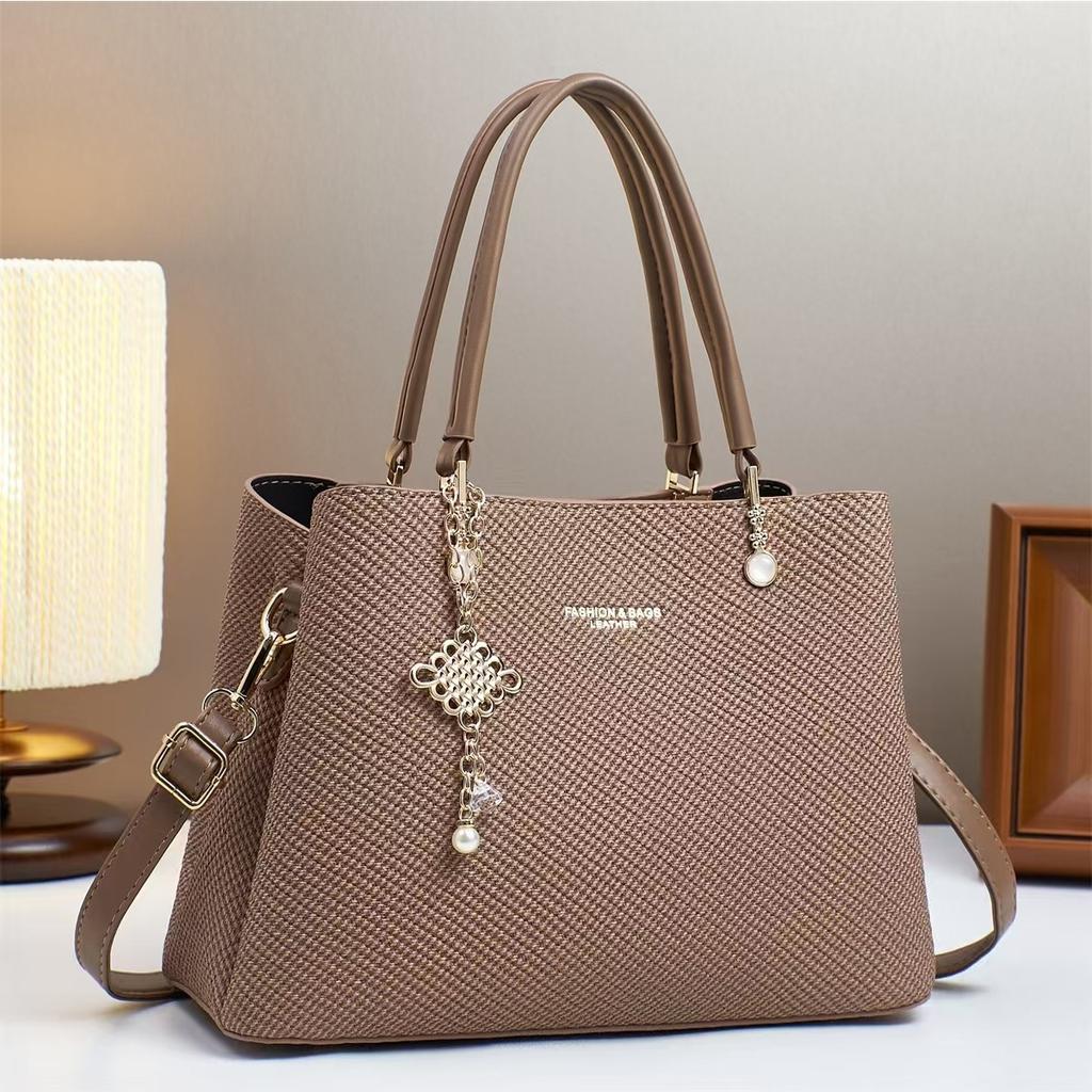 Новая многослойная сумка большой вместимости, модная сумка через плечо, многослойная сумка большой вместимости