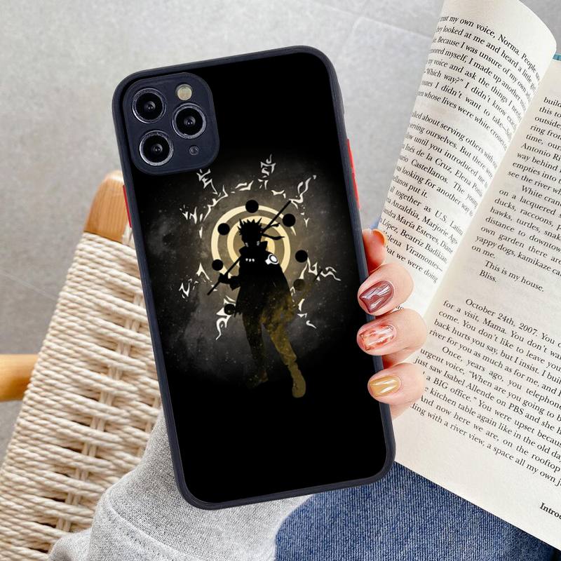 Чехол для телефона «Наруто Узумаки» для iPhone 13 12 11 Pro Max Mini XS 8 7 Plus X SE 2020 XR, матовый прозрачный чехол