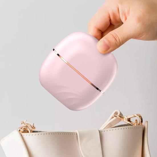 Мини выпрямитель-щетка для волос, перезаряжаемый, портативный, 3 режима контроля температуры, для всех типов волос, быстрое нагревание, защита от ожогов, безопасная расческа, дружелюбный подарок