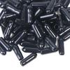 200Pcs Rubber Round End Cap Cover For Pipe Screw Thread Protector Push-Fit Caps Diy Headband Accessories