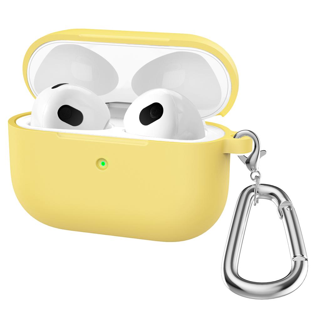 Мягкий силиконовый чехол для Apple AirPods 3-го поколения Чехол для беспроводных наушников Защитный рукав Противоударный чехол Аксессуары для наушников