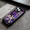 Phone Case For IPhone 17 Pro Max 14 Pro 15 12 11 13 Mini X XR XS 16 Plus SE Glass Cover Anime Pokemons Gengar