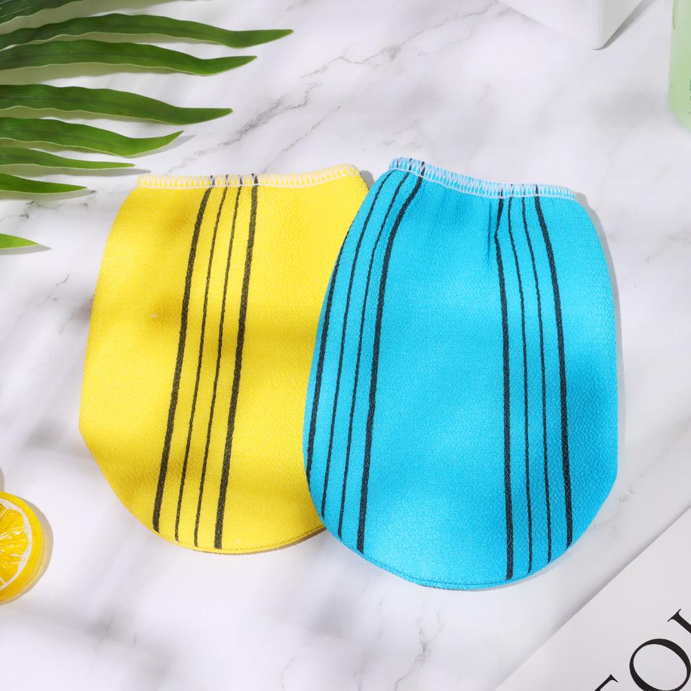 Smooth Skin Viscose Fiber Massage Shower Scrubber Bath Glove Exfoliating Towel Body Rub