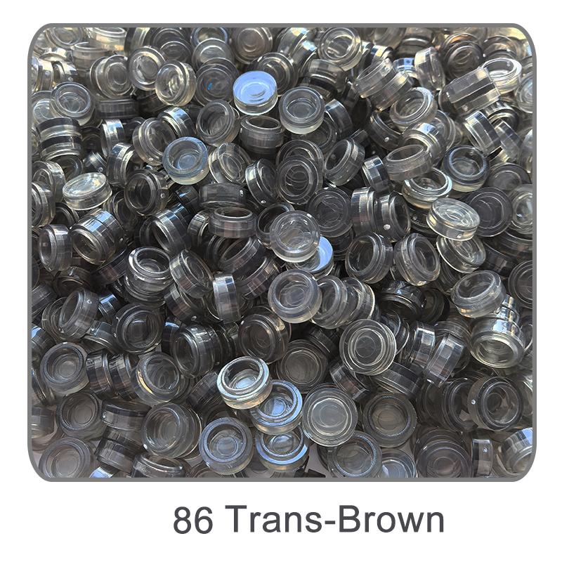 1000PCS 98138 Round Tile 1x1 Flat Circle Pixel Art Stuff Painting Construction Block Mosaic Drawing ideal for Artist Professional Player