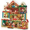 Sanrio Christmas Card Message Card Santa Doll House Greeting Card Can Be Shipped Overseas JX SANRIO 523607 36-3