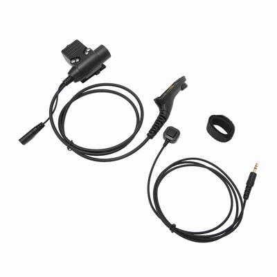 U94 PTT система военный адаптер U94 + пальчиковый микрофон PTT для MOTOROLA XIR P8268 P8668 DP4400 DP4800