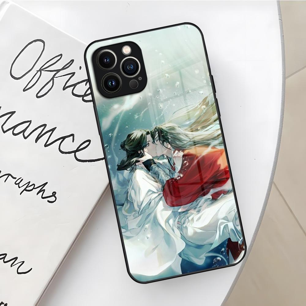 Чехол для телефона «Благословение небожителя» для Iphone 17 16 Air 15 14 12 11 13 Pro Max Mini X Xr Xs Se Puls стеклянная крышка