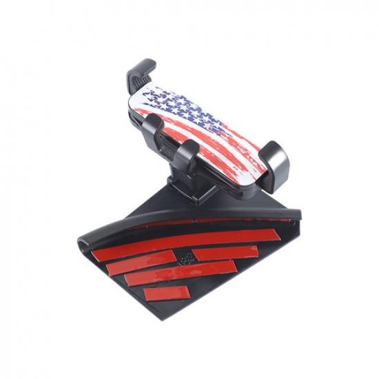 US Flag Navigation Screen Side Phone Bracket Holder For Cadillac Escalade 21-24