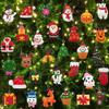 30 Pieces Christmas  Ornaments - Small Resin Christmas Ornaments For Christmas Tree Decoration