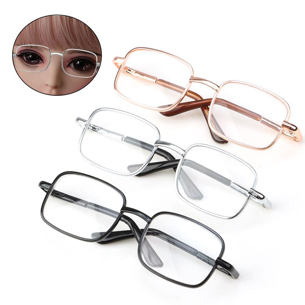 Metal Toy Photo Props Miniature Doll Glasses Pet Glasses Toys Eyeglasses American Grils Glasses