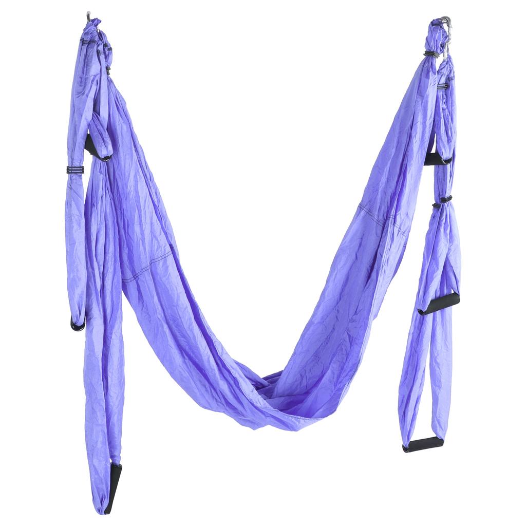 Сверхлегкий гамак для йоги Антигравитационные качели для йоги Гамак Аксессуары для домашнего фитнеса Синий Фиолетовый