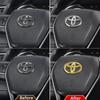 1 шт. 6,5x4,5 см Значок-наклейка на руль автомобиля для Toyota Camry Corolla CHR Rav4 Vios Crown Highlander Tundra Levin