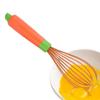 Силиконовый венчик для смешивания, термостойкий венчик для яиц, силиконовый венчик-шар, ручка, венчик, блендер, безопасный для посуды с антипригарным покрытием, не
