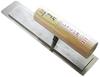 Kajiwara Trowel Hishika Honyaki Plaster 240mm Manufacturing, Juji, Press, Square, 0.5mm Thick,