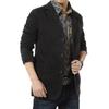 Повседневный костюм для весны и осени, мужской хлопковый пиджак, свободный, большого размера, деловой, маленький, пиджак для среднего возраста