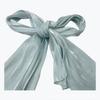Fashion Solid Color Silk Scarf Chiffon Long Sunscreen shawl Soft Shining Ramadan Long Scarf Outdoor