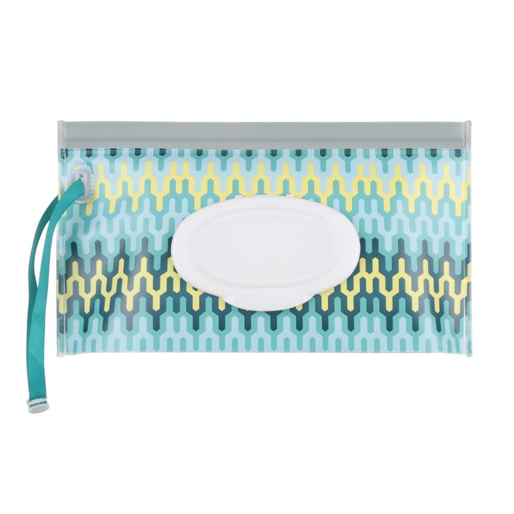 EVA Baby Wet Wipe Pouch Симпатичная застежка-липучка Многоразовая сумка для влажных салфеток Коробка для салфеток с откидной крышкой Многоразовая сумка для влажных салфеток Полезная коробка для салфеток