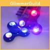 Premium Quality Led Light-up Flashing Fidget Tri-spinner For Anxiety And Stress Relief