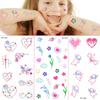 Cartoon Tattoo Sticker Waterproof Small Fresh Children Cute Tattoo Sticker Temporary Tattoo