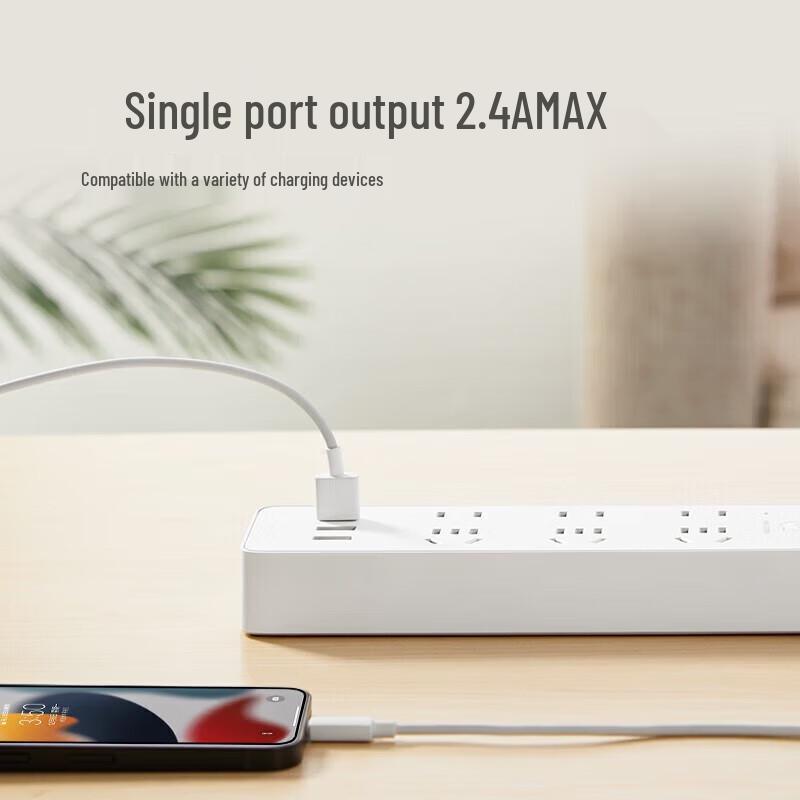 Bull Power Strip with USB and AC Outlets