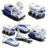 6PCS Diecast Space Toys 1:64 Scale Rocket Ship Explore Space Shuttle Toys for Kids Spaceship Rocket Toy Playset for Boy Birthday