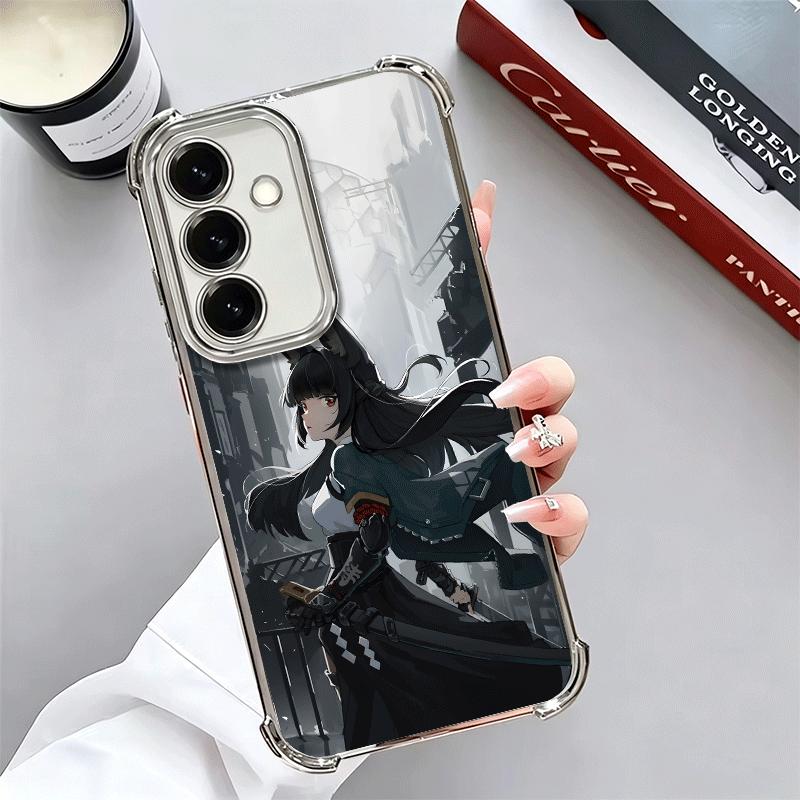 Zenless Zone Zero Hoshimi Miyabi Чехол с покрытием для телефона Samsung A17 A07 A37 A57 A16 A56 A15 A55 A14 A54 A13 A53 A26 A36 A25 A35