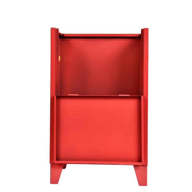 Floor-Standing Iron Fire Extinguisher Cabinet