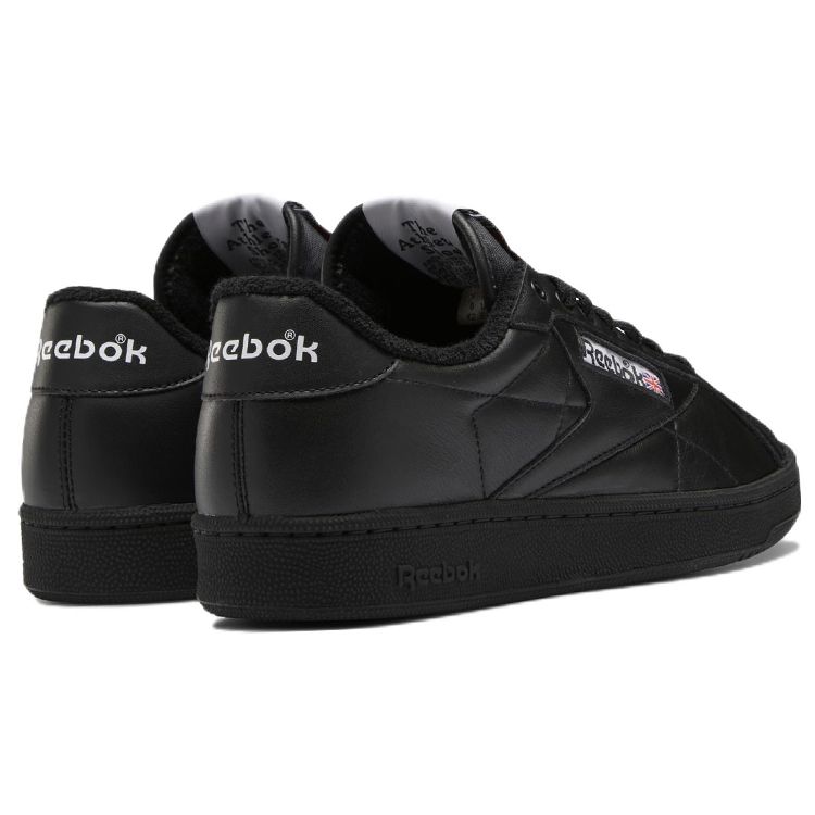 Reebok Черные кроссовки унисекс Club C 85 Grounds Vector-Red GY8788