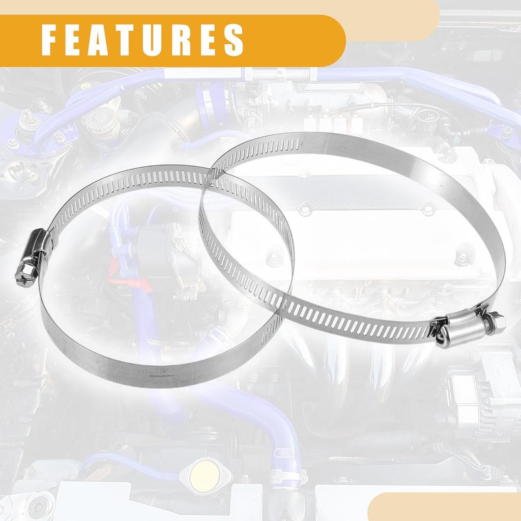 1 Pc 3.5" ID to 4.02" ID Universal 90 Degree Elbow Silicone Hose Coupler - Car Turbo Intercooler Intake Piping Hose - Silicone Black
