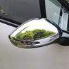 Right Door Wing Mirror Cover Cap Case Chrome For Peugeot 208 2012-2019