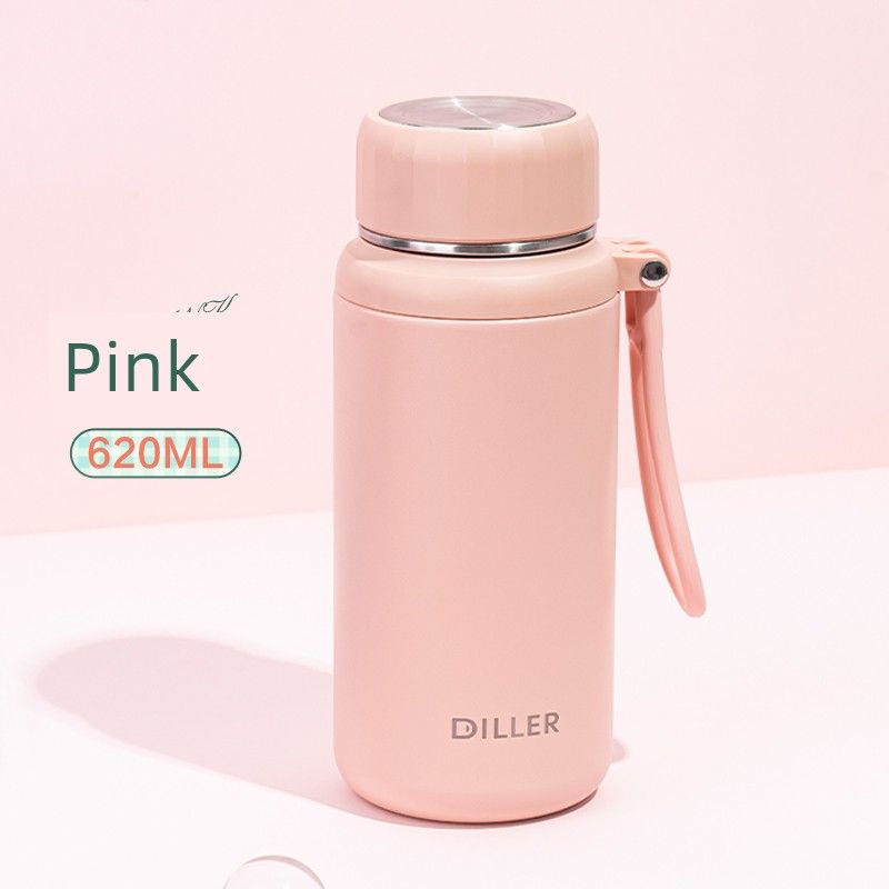 Women's Japanese Stainless Steel Tea Water Separation Thermos Cup